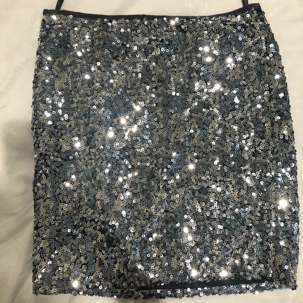 White House Black Market Sequin Skirt